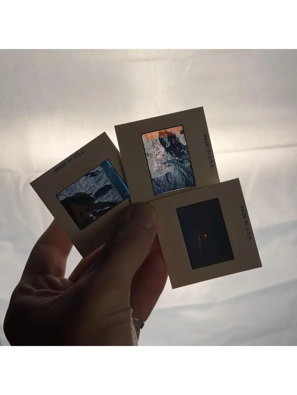 Boxes of VTG Kodak Slides Landscape People Color Transparencies Random Art Photo